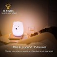 thumbnail image 4 of Luz nocturna para niños de 9 colores, Luz nocturna de oso, Luz LED para dormitorio, Luz nocturna para bebé, Luz nocturna recargable por USB multicolor,, 4 of 5