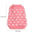 thumbnail image 2 of OULII Tricot Doux pour Animaux Protection Col Rond Temps de Sommeil 1Pcs, 2 of 6