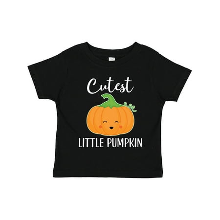 

Inktastic Halloween Cutest Little Pumpkin Boys or Girls Toddler T-Shirt