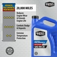 thumbnail image 5 of Super Tech High Mileage Full Synthetic SAE 0W-20 Motor Oil, 5 Quart Jug for Gasoline Engines, 5 of 10