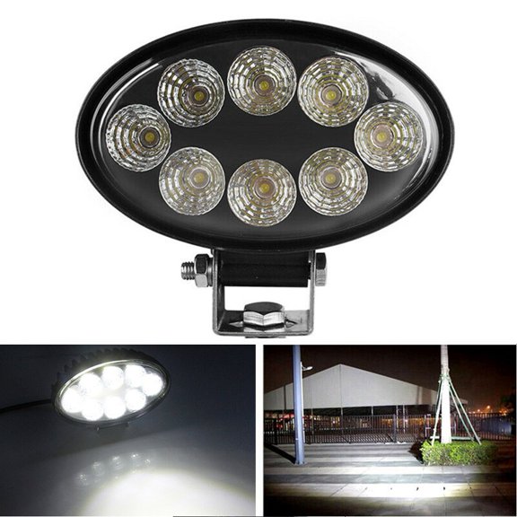 1x 5“ 60W Oval LED Work Lamp Fog Light Truck OffRoad Tractor Flood Beam 12V 24Vx