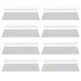 thumbnail image 4 of 8pcs Clear Wall Shelf Slatwall Shelf Wall Shoe Shelf Retail Store Display Shelf, 4 of 4