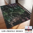 thumbnail image 3 of Math Equations Multicolor Formulas Black Pattern Door Rugs,Washable Non Slip Door Mats Indoor,Decorative Door Mats,Entry Mat Indoor for Entrance,Bedroom,Kitchen,Bathroom,20"x32", 3 of 6