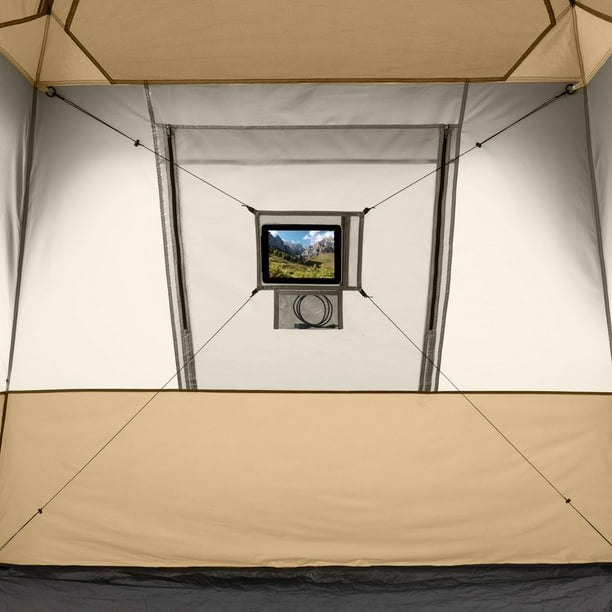 ☆送料無料 Ozark Trail 12オンス ダブルウォ 2個セット 1802 Ozark Trail 12-Person Cabin Tent, with Screen Porch and 2