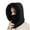 Black, variant on Winter Hooded Scarf for Women, Warm Full-Coverage Balaclava Hood, Cozy Face Cover and Neck Warmer, Outdoor Cold Weather Snow Protection