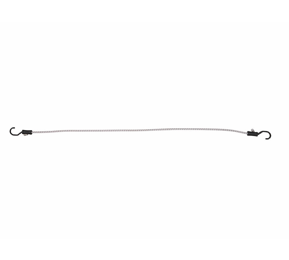 (50 Pcs) 48” Heavy Duty Adjustable Bungee Cords with hook - Polypropylene (PP) Bungee Cords for Outdoor Camping, Household - Extendable upto 72 inches