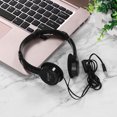 thumbnail image 3 of Headphones, Over-Ear Wired Headphones, Foldable Stereo Sound Headsets, 3.5mm Jack, 3 of 5