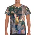 thumbnail image 4 of Jujutsu Kaisen - Nueva camiseta de manga corta con cuello redondo de verano para hombre, 4 of 4
