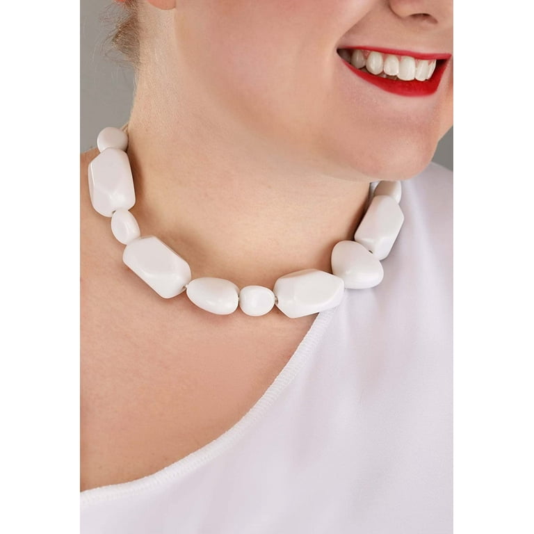 Wilma flintstone pearl necklace sale