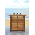 thumbnail image 4 of SAFAVIEH Monterey Outdoor Patio Bar Table, Natural, 4 of 8