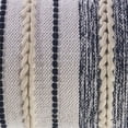 thumbnail image 6 of Laddha Home Designs 28" Navy Blue and White Braided Rectangular Throw Pillow, 6 of 6