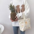 thumbnail image 3 of Handbag Tote Lunch Bag Cartoon Animal Style Large Capacity Vivid Colors Durable  Lunch Sack for Box Book Snacks, 3 of 5