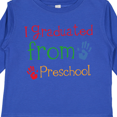 thumbnail image 4 of Inktastic I Graduated from Preschool Boys or Girls Long Sleeve Toddler T-Shirt, 4 of 5