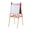 Pink, variant on CONCETTA Kids Easel with Paper Roll, Adjustable Height Double-Sided Magnetic Board, Chalkboard/Whiteboard for Age 3+, Accessories Included, Red