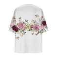 thumbnail image 5 of TaTaai Women's Lightweight Summer Cardigan with Floral Print, 3/4 Length Sleeves, and Breathable Comfort for Daily Wear Gift, 5 of 5