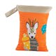 thumbnail image 1 of Bolsa impermeable para pañales de tela, resistente al agua, portátil y bonita. Naranja, 1 of 9