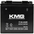 thumbnail image 2 of KMG YT14B-BS Sealed Maintenance Free 12V Battery High Performance SMF OEM Replacement Powersport Motorcycle ATV Scooter Snowmobile Watercraft, 2 of 3