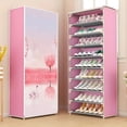 thumbnail image 2 of 1pc Stylish and Durable Dust cover shoe cabinet, Shoe Rack with Fabric Cover and Zipper, 2 of 5