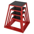 thumbnail image 2 of BeesClover Multi - Purpose Fitness Plyo Box, Adjustable Jump Box for Strength & Plyometric Training, 2 of 9