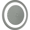 thumbnail image 2 of Ekena Millwork 70 1/2"OD x 61 3/8"ID Ceiling Ring with 47 5/8"OD Ceiling Medallion Shakuras Light Accent Kit, 2 of 9