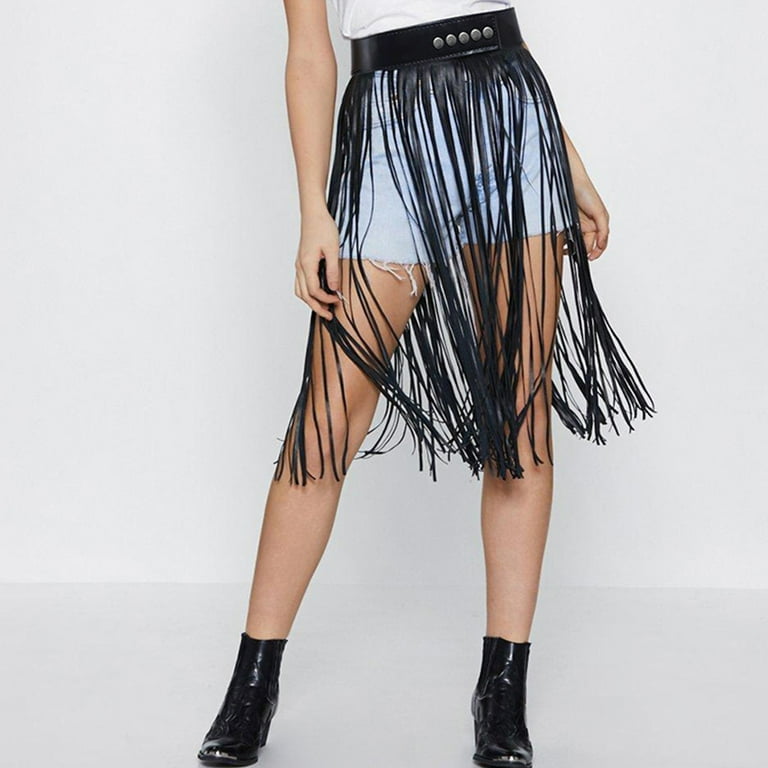 Faux leather skirt harness hotsell