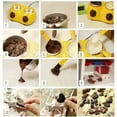 thumbnail image 6 of LINMOUA Electric Chocolate Melting Pot, Melting Pot Chocolate Fondue Melting Machine With Double Pot Kitchen，Candy Melts Candy And Chocolate Melting Pot Yellow, 6 of 6