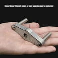 thumbnail image 4 of Functional Rhomboid Shaped Punch Locators Hole Drilling Assistant for Wood and Metal with Stable Aluminum Build, 4 of 13