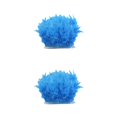 thumbnail image 4 of Minnieouse Cinta de adorno de plumas para ropa de boda, vestido de fiesta, artesanías portátiles, adornos de flecos de plumas, accesorios de tipo 16 2Conjunto, 4 of 6