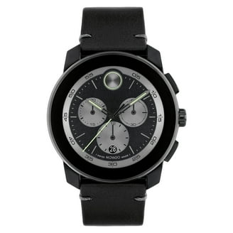 Movado Edge Grey Stainless Steel Mens Watch 3680024 - Walmart.com