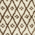 thumbnail image 4 of SAFAVIEH Casablanca Jillian Geometric Shag Area Rug, Ivory/Gold, 8' x 10', 4 of 6