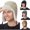 White, variant on Zylanna Men's Fleece-Lined Ear Protection Hat, Warm for Outdoor Windproof Winter Adjustable for Men & Women White