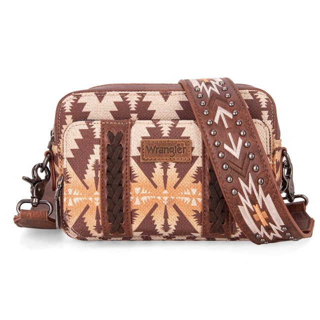 Bandolera Montana West Wrangler Boho Aztec para mujer