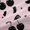Pink Black, variant on Feelyou Pink Bowknot Black Out Curtains, Cherry Stars Curtains Pack of 2 (42x63 Each)
