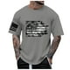 thumbnail image 4 of Playeras Basicas Algodon Hombre Camiseta Con Estampado Digital 2D Para Hombre, Camisa De Manga Corta Con Solapa Superior, 4 of 5