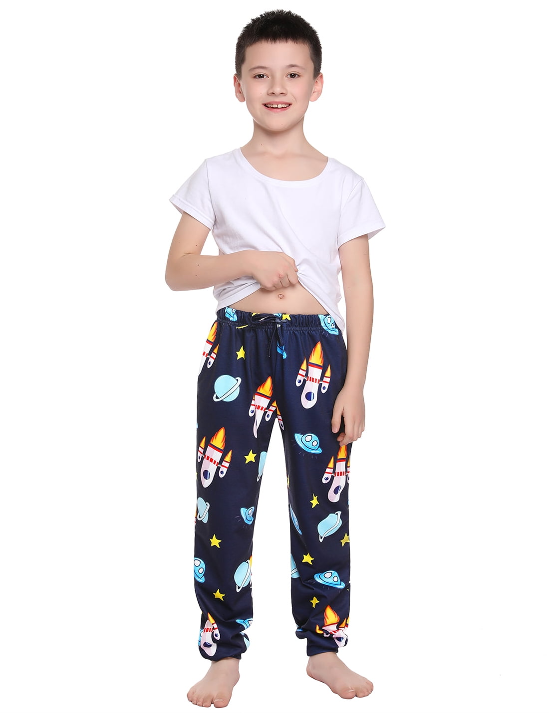lime Becks Torches Uniexcosm Boys Pajama Pants Boy Pjs Pants Sleepwear Bottoms for Age 4-15  Years - Walmart.com