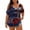 Dark Blue-A-70324aa, variant on L-5XL Cold Shoulder Plus Size Blouses for Women USA Flag 250th Anniversary USA Shirt Hide Belly Women's Tunic Tops Wine L