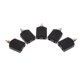 thumbnail image 5 of 5 Piezas shamjiam RCA Negro A 2RCA Splitter Adaptador De Vídeo Enchufe de cable de audio, 5 of 9