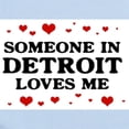 thumbnail image 2 of CafePress - Loves Me In Detroit Infant Bodysuit - Baby Light Bodysuit, Size Newborn - 24 Months, 2 of 4
