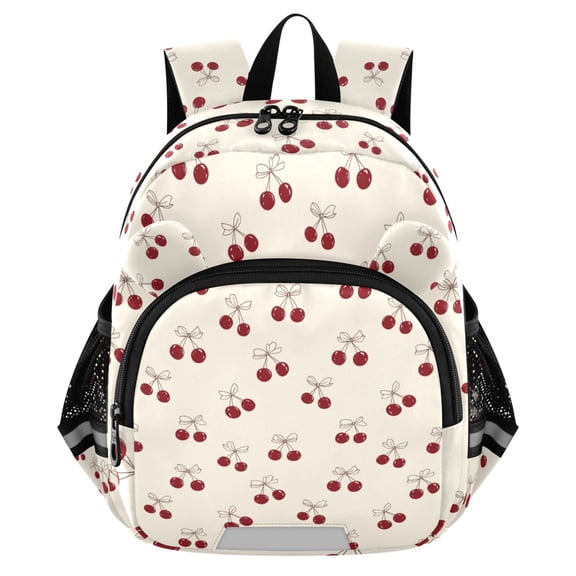 ALAZA Cherry Bows Mini Backpack School Bookbag Age 3-7 Medium