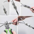 thumbnail image 5 of 12 Pieces Duplex Stainless Steel Clamps Double Stainless Steel Cable Clamps Rope Connector Clamp Duplex Cable Clamp M2 Clamp Cable Clamp For 1.5mm Met cable clamp, 5 of 5