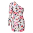 thumbnail image 5 of Vestido HUOGUO Falda de cintura alta con estampado casual de verano para mujer, 5 of 5