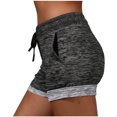 thumbnail image 1 of Amzcrzy Womens Shorts Gym Shorts Spring Summer Solid Color Pockets Yoga Drawstring Outwear Sports Shorts For Women Shorts Women Running Shorts Women Athletic Shorts Women Plus Size Shorts, 1 of 7
