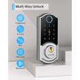 thumbnail image 2 of HEANTLE Keypad Door Lock - Keyless Entry Deadbolt For Front 2 of 11