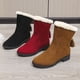 thumbnail image 5 of Botas de mujer, botas cortas, botas de algodón, botas de punta redonda y suela plana, botas de nieve hope, 5 of 6