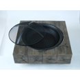 thumbnail image 2 of Wood Burning Fire Pit with Durable Wood Grain Composite Design, 2 of 9