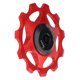 thumbnail image 5 of Polea del desviador trasero de bicicleta de montaña 11T Rueda guía trasera Rodillo polea Accesorios de rodamiento Rueda tensoraRojo, 5 of 10