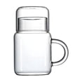 thumbnail image 1 of Birdeem Glass Water Pitcher With Lid, 1000ML Large Capacity Borosilicate Glass Carafe, Heat Resistant Jug for Iced Tea, Juice, Coffee & Fridge, 1 of 6