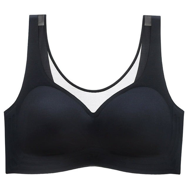 Timegard Bras for Women No Underwire Semaless Back Smoothing Full Coverage Comfortable Sleep Bralette