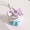 Purple-PP, variant on MMJ Cable Organizer Butterfly Shape Cord Holder Desktop Wall Mounted Charger Management 1.97x1.97x1.97in