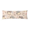 thumbnail image 2 of MKHERT Cute Flying Cats Body Pillow Pillowcase Pillow Protector Cushion Cover 20x60 Inch, 2 of 2